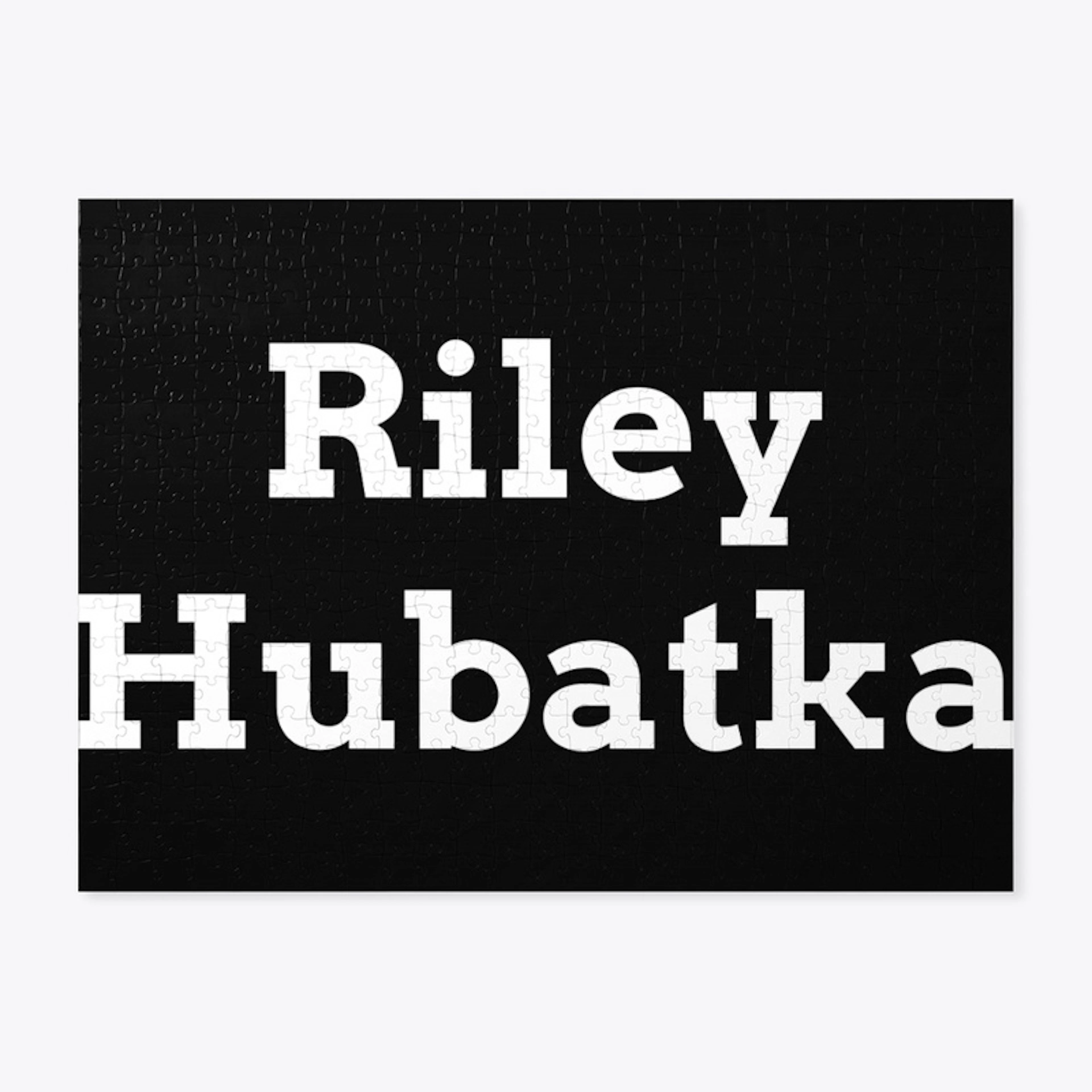 Riley Hubatka Merch Logo